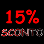15 sconto